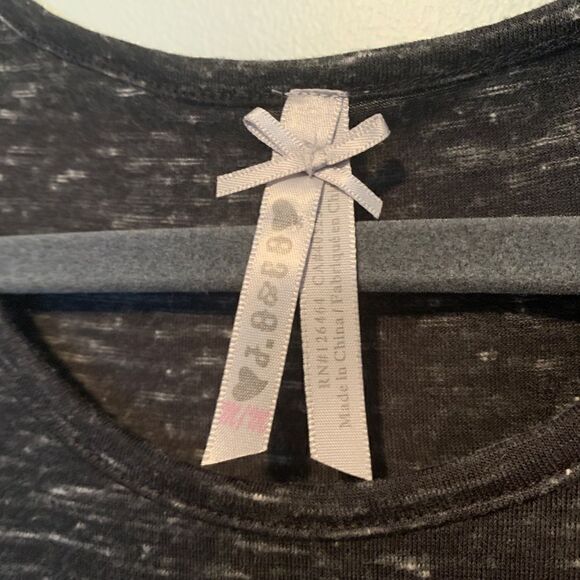 Black heathered tank top - Picture 6 of 7